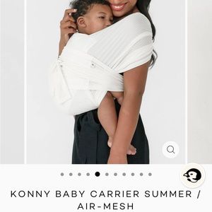 Small cream Konny “Air mesh” baby carrier